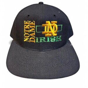 Vintage Notre Dame Fighting Irish‎ fitted union made 7 1/4 hat